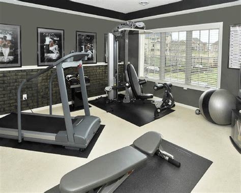 Home Gym Color Schemes Ideas, Pictures, Remodel and Decor