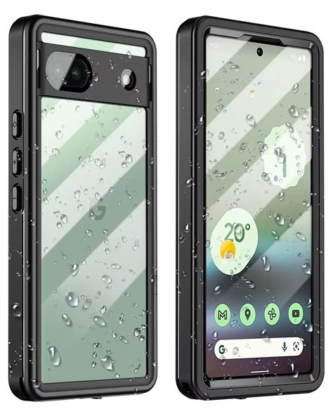 Casetego for Google Pixel 6A Case,IP68 Waterproof Dustproof Shockproof ...