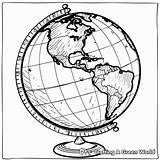 Globe Coloring Pages  Free & Printable sketch template