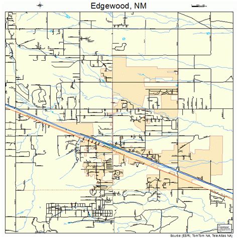 Edgewood New Mexico Map | Zip Code Map