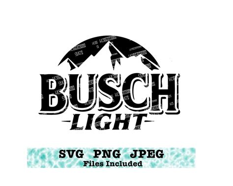 Busch Light Logo For Cricut