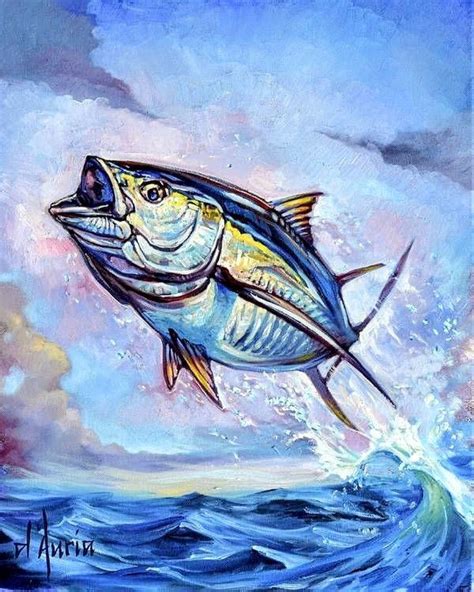 Pin by Joseph Michel on Beautiful tuna! | Fish art, Marine fish, Fish artwork