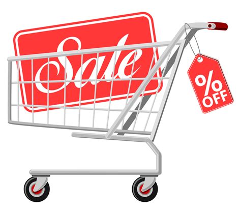 Red Shopping Cart PNG Image File | PNG All