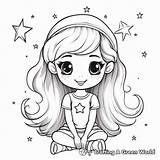 Cute Girly Coloring Pages  Free & Printable sketch template