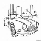 Luxury Jaguar Car Coloring Page 40734 32202 sketch template