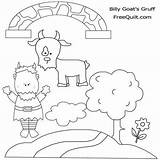 Three Billy Goats Gruff Coloring Pages sketch template