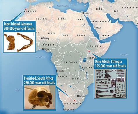 Homo sapiens evolved 100,000 years EARLIER than thought | Daily Mail Online