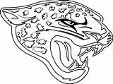 Jacksonville Jaguars Logo sketch template