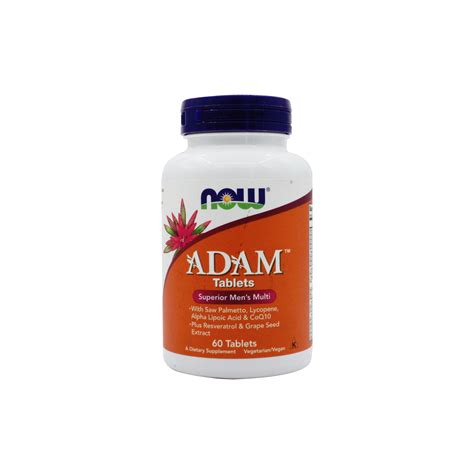 NOW ADAM MENS MULTIPLE TABLETS 60S - VIVAPharmacy