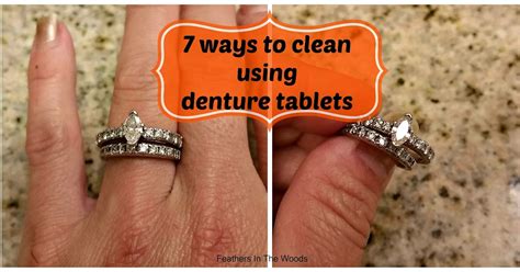 Feathers in the woods: Cleaning with denture tablets: 7 different uses