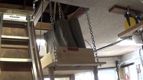 Garage Attic Storage Lift - YouTube