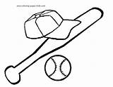 Baseball color Page  Ball Coloring Pages For Kids Sports sketch template