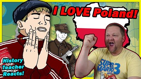 The History of Poland, I Guess | Living Ironically in Europe | History Teacher Reacts - YouTube