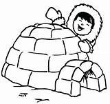 Igloo Coloring Page At GetColoringscom  Free Printable Colorings sketch template