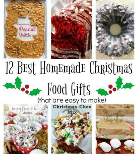 Best Homemade Christmas Food Gifts - 12 Days of Christmas Ideas