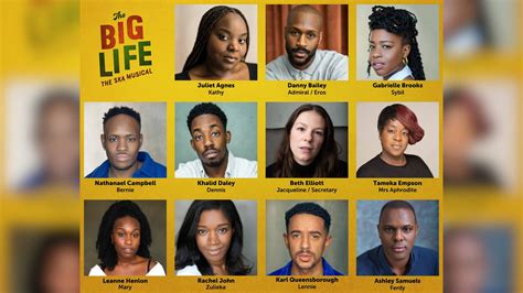 Stratford East Announces Principal Cast and Creatives for The Big Life - Theatre Weekly