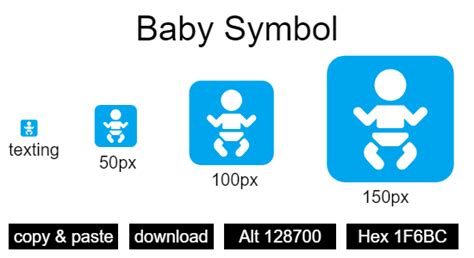 "Baby Symbol": Emoji and Codes