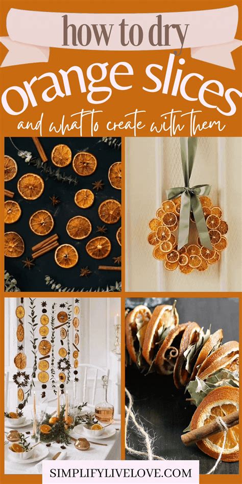 How to Dehydrate Oranges to Make Dried Orange Slices in 2022 | Orange christmas decor, Dried ...