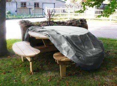 Round picnic table cover