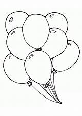 Coloring Pages  Balloon Page For Kids sketch template