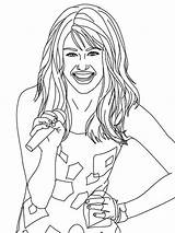 Miley Cyrus Coloring Pages sketch template