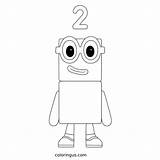 Numberblocks Coloring Pages Free Printable PDF sketch template