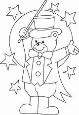 Circus Coloring Pages sketch template