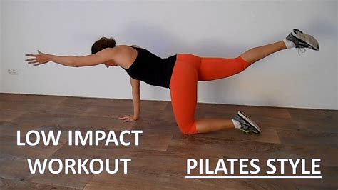 Low Impact Beginner Pilates Workout – 20 Minute Workout Toning Core and Legs - YouTube