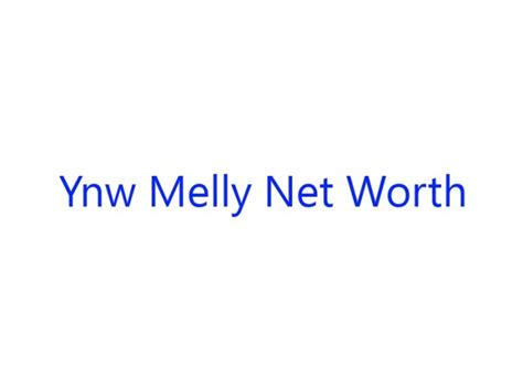 Ynw Melly Net Worth - Roobytalk.com