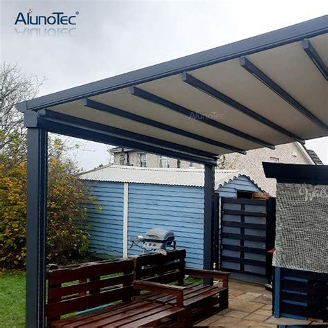 Motorized Outdoor Gazebo Waterproof Roofing Pergola System by Remote Control - China Rainproof ...