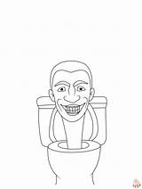 Explore The Fun And Creativity With Skibidi Toilet Coloring Pages sketch template