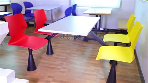 China Dining Furniture Food Court Table And Chair Set - Buy Food Court Chair And Table Table And ...