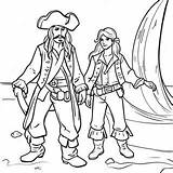 Pirates Of The Caribbean Coloring Page 26454 20913 sketch template