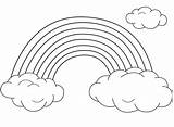 Free Rainbow Coloring Page Printables Web Download The  sketch template