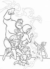 Kids n funcom  Coloring Page Incredibles sketch template