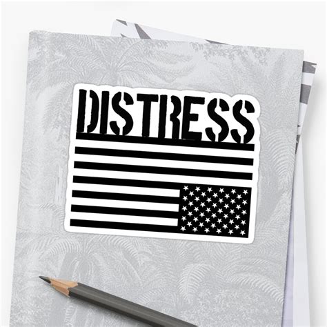 "Distress" Sticker by codyrarn | Redbubble