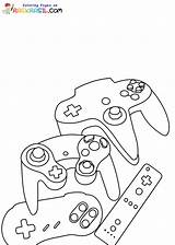 Video Game Coloring Pages  Free Printables sketch template