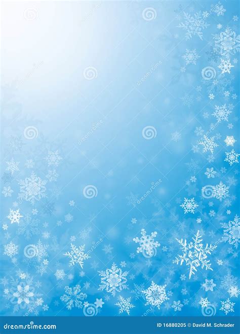 Snow Flurries in Blue stock illustration. Illustration of pattern - 16880205