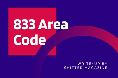 833 Area Code Location Map