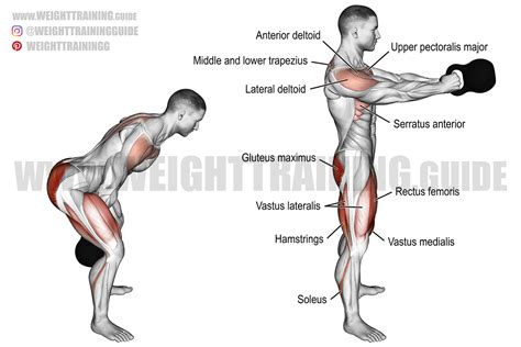 Kettlebell swing exercise instructions and video | Weight Training Guide