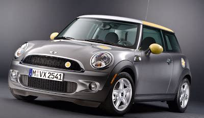 24 Cars blue Sky: BMW launches Mini E electric car