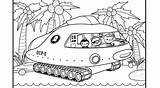Octonauts Gup Divyajanani Sketch Coloring Page sketch template