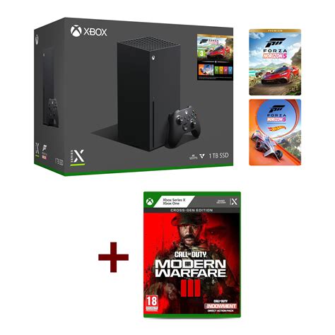 Xbox Series X - Forza Horizon 5 Bundle + Call of Duty: Modern Warfare III - Cross-Gen Bundle for ...