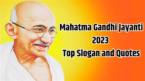 Mahatma Gandhi Jayanti 2023 Slogan and Quotes: गांधी जयंती पर शेयर करें ये टॉप कोट्स और स्लोगन ...