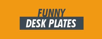 Funny Signs, Funny Desk Plates, Sarcastic - Custom Signs