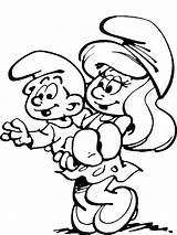 The Smurfs Coloring Pages sketch template