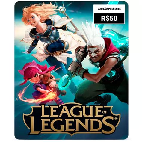 Gift Card League of Legends R$50 Reais - R$50,00