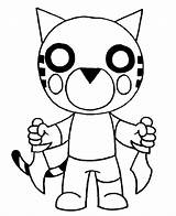 Tigry Piggy Roblox coloring Page  Coloring Pages 🎨 sketch template