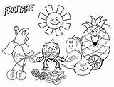 Fruit salad coloring pages Download And Print For Free sketch template
