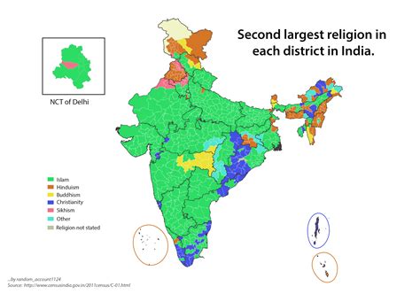 Map Of Sikhism In The World - United States Map